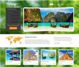 Loại hình của website du lịch.