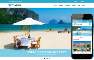 Chọn mẫu web du lịch
