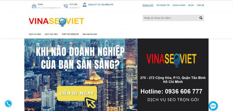 Đơn vị cung ứng dịch vụ SEO Việt Nam