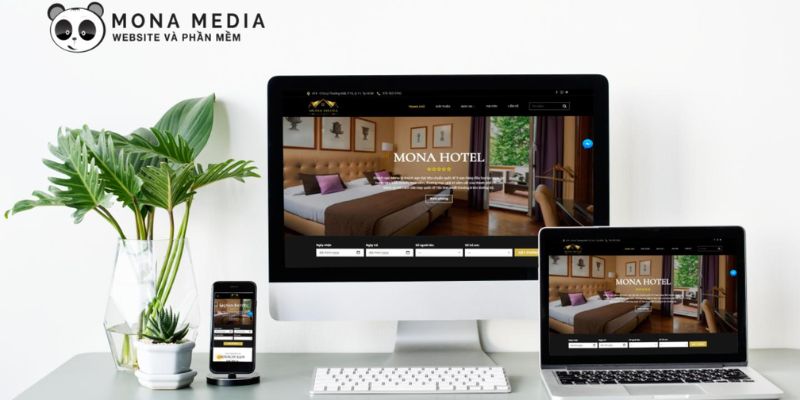 Mona Media - Công ty thiết kế website khách sạn số 1 Việt Nam