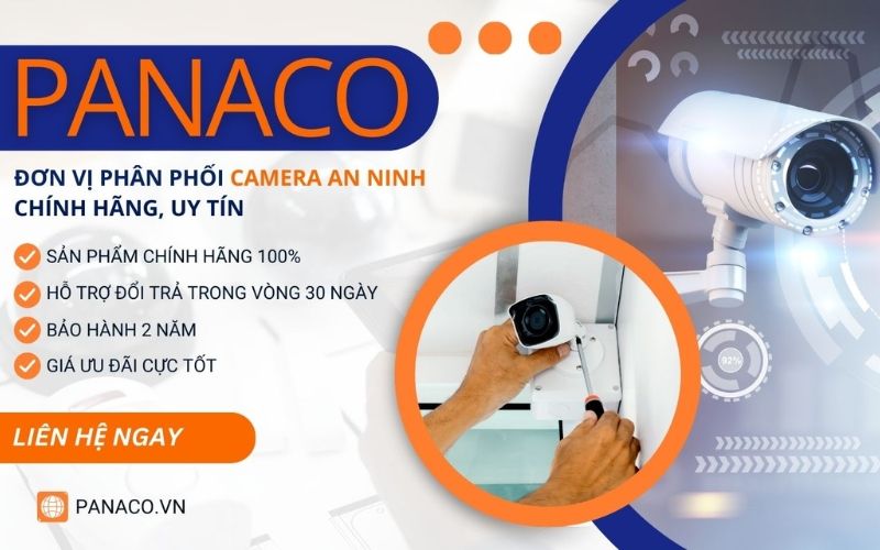 địa chỉ bán camera uy tín PANACO