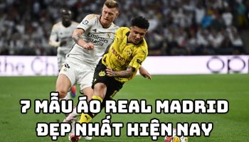 mẫu áo real madrid đẹp nhất