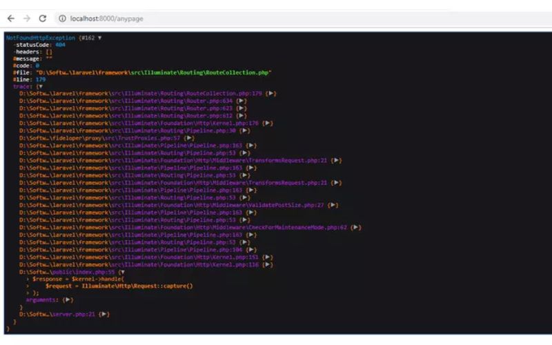 lỗi Error handling