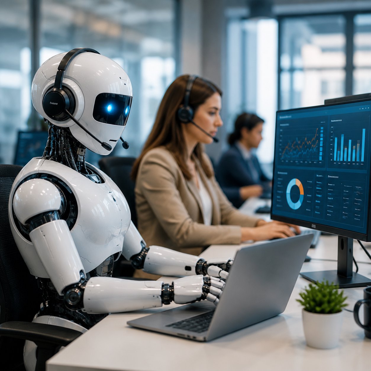 AI agent cho doanh nghiệp trong CSKH B2B: khi nào nên để robot tiếp khách thay người AI agent cho doanh nghiệp trong CSKH B2B: khi nào nên để robot tiếp khách thay người